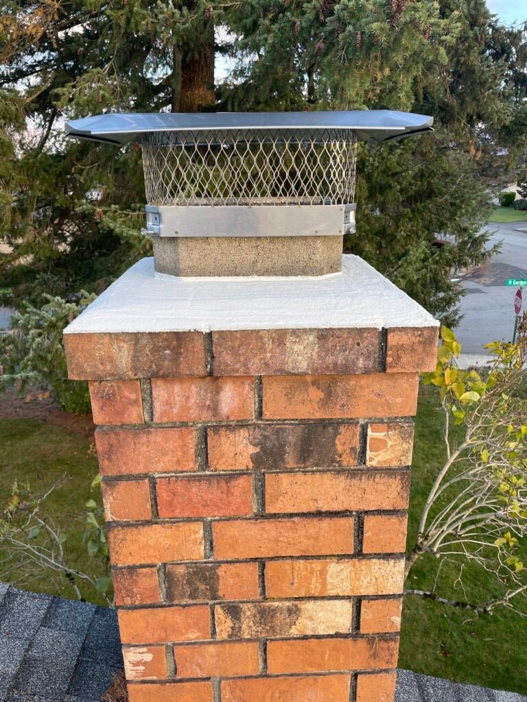 Professional Chimney Sweep and repair in Oak Harbor WA by St. Nicks Chimney expert cleaning services.